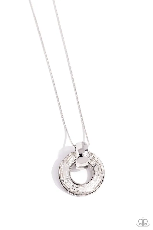 Paparazzi Necklace ~ Timeless Triumph - White