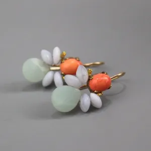 Pastel Bee Earrings