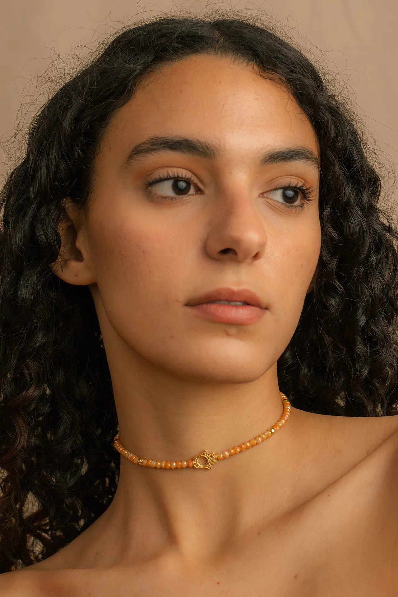 Peachy Kaf Choker - Cinco