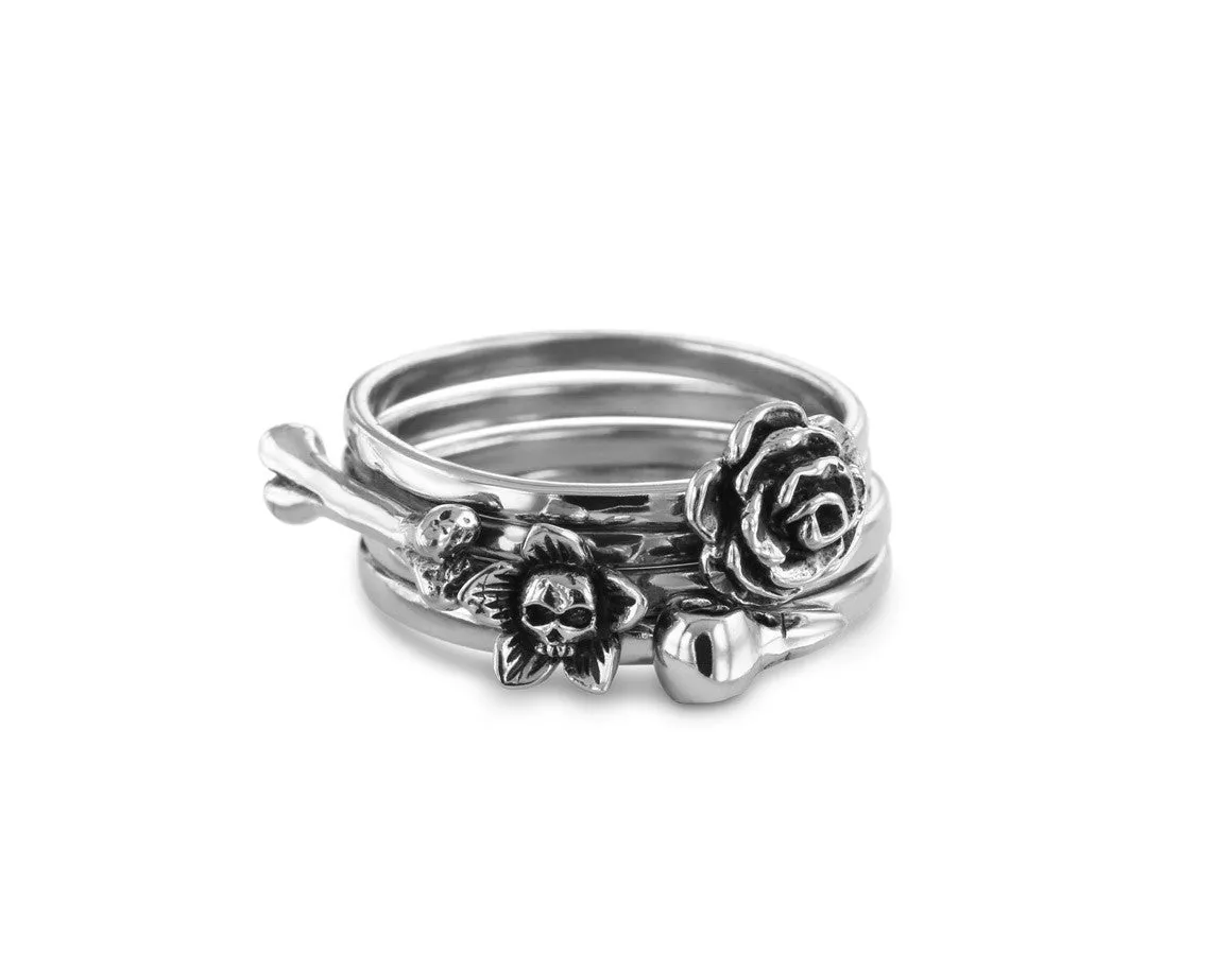 Polished Stacking Ring - Silver