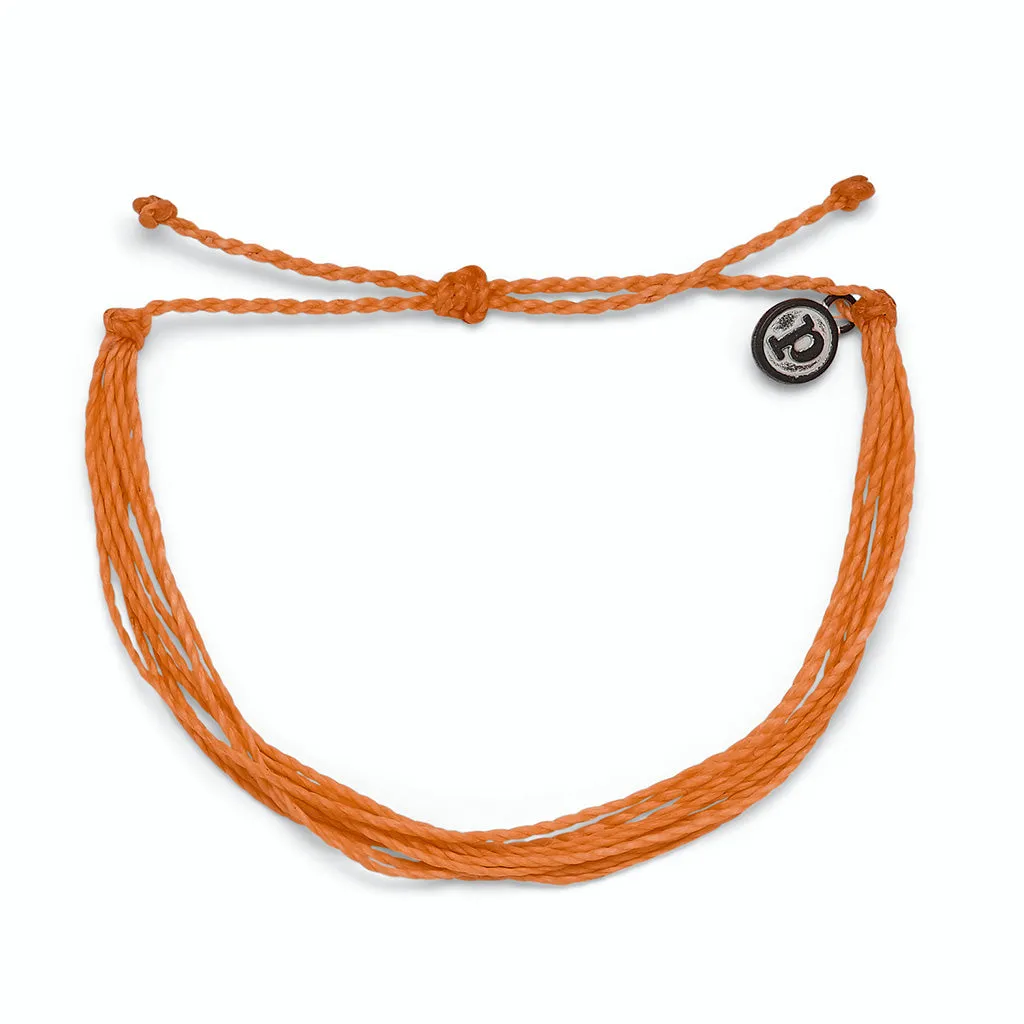 Pura Vida Original Bracelet : Solid Orange