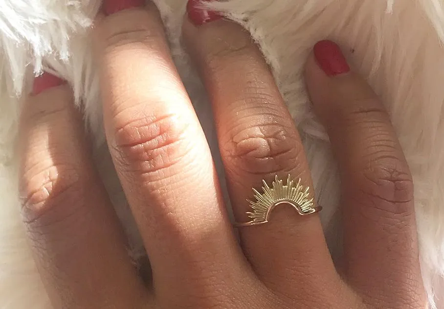 Rising Sun Ring