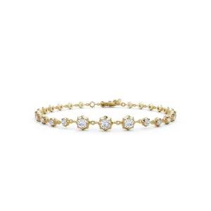 Sophisticate Diamond Line Bracelet