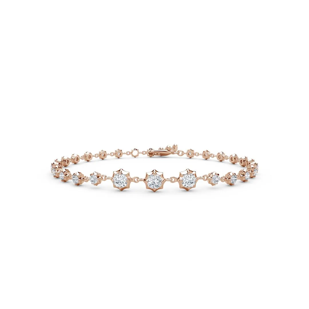 Sophisticate Diamond Line Bracelet