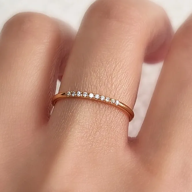 Sparkle CZ Ring