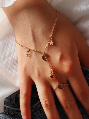 Star Moon Two-in-one Bracelet