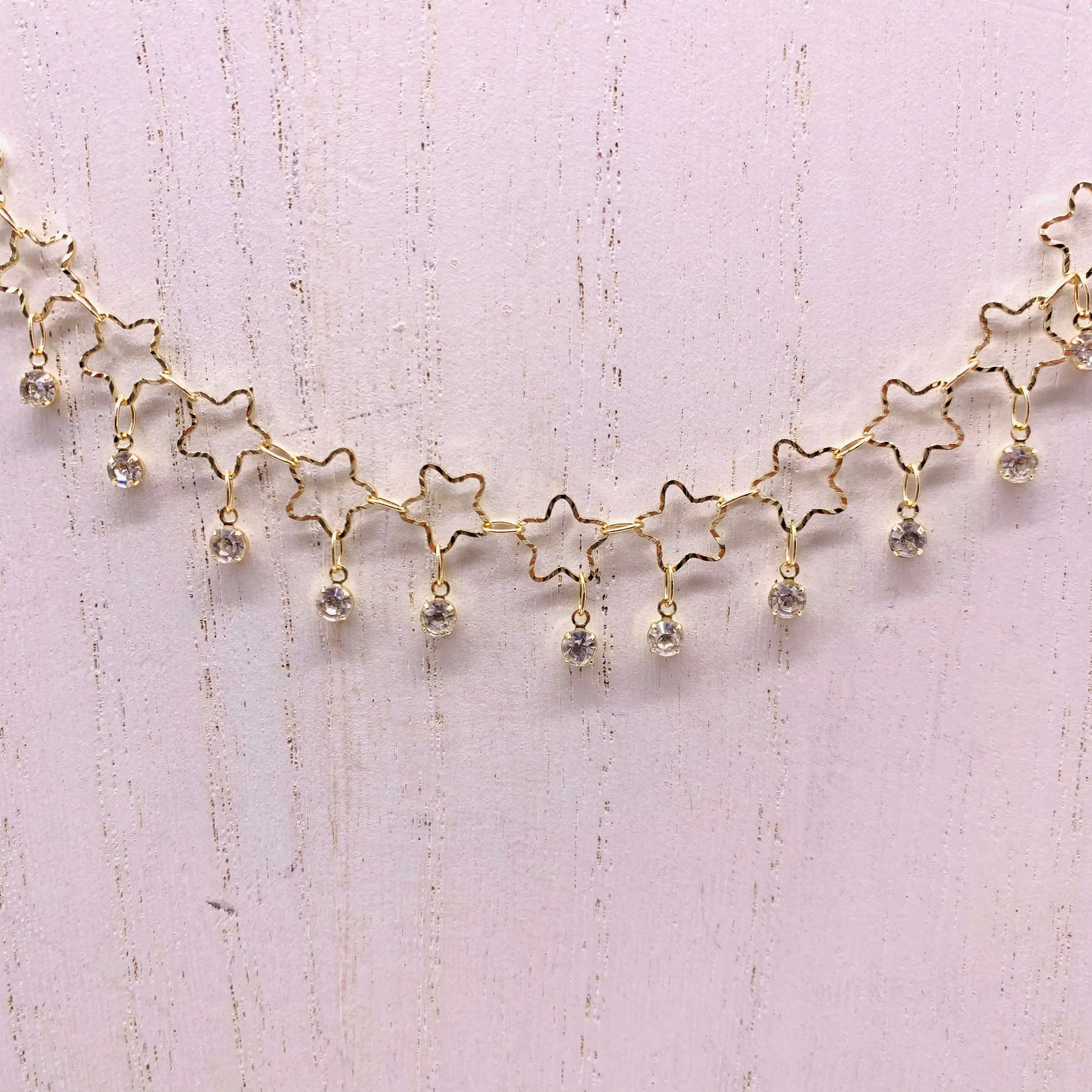 Star shiny  choker