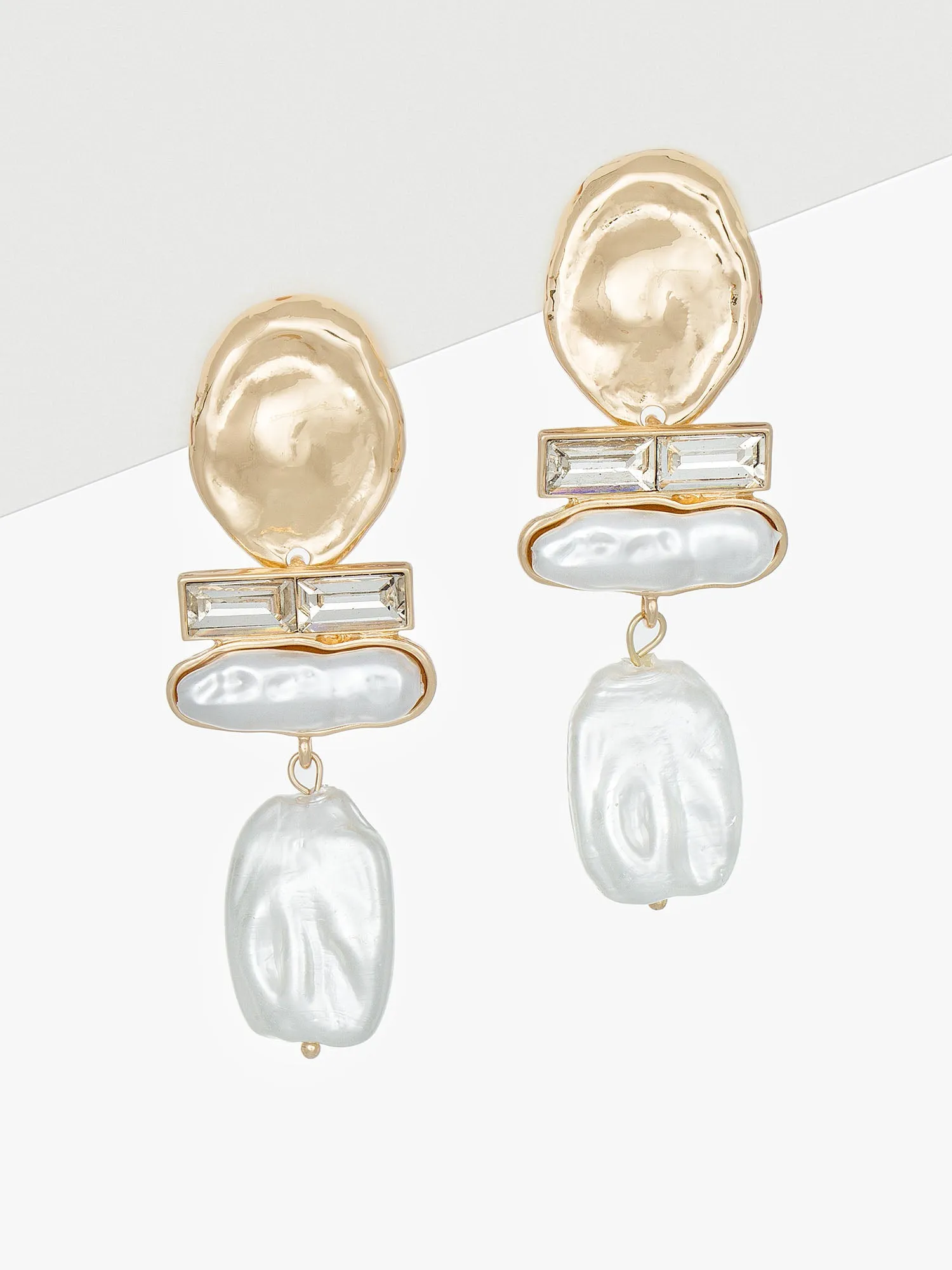 Statement Pearl Drop Earrings