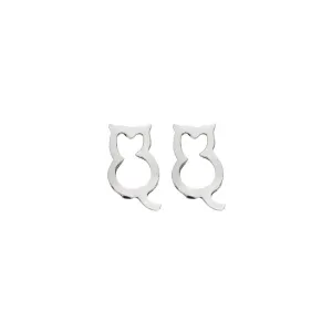 Sterling Silver Studs - Cats