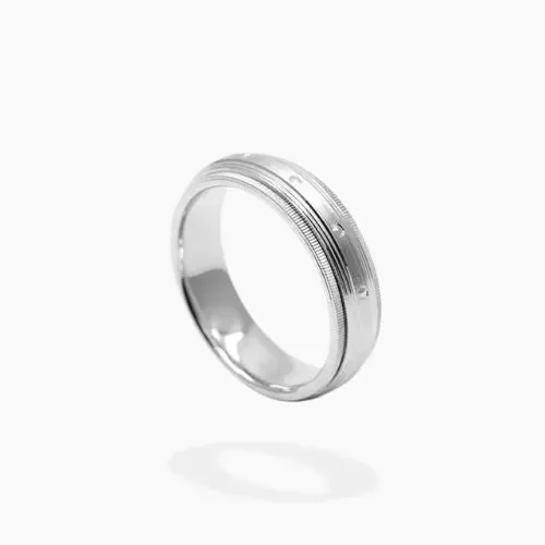 ZC Style Sterling Silver Fidget Ring: Classic Elegance Meets Fidget Freedom